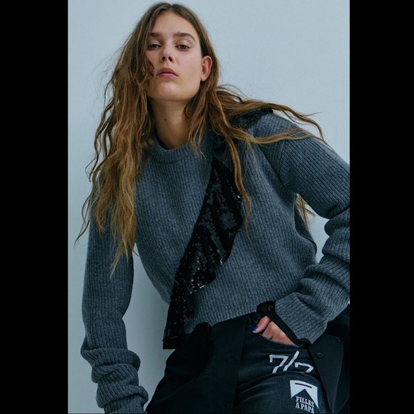 Filles A Papa Embroidered Night Shop Skinny Jeans - Picture 3 of 5